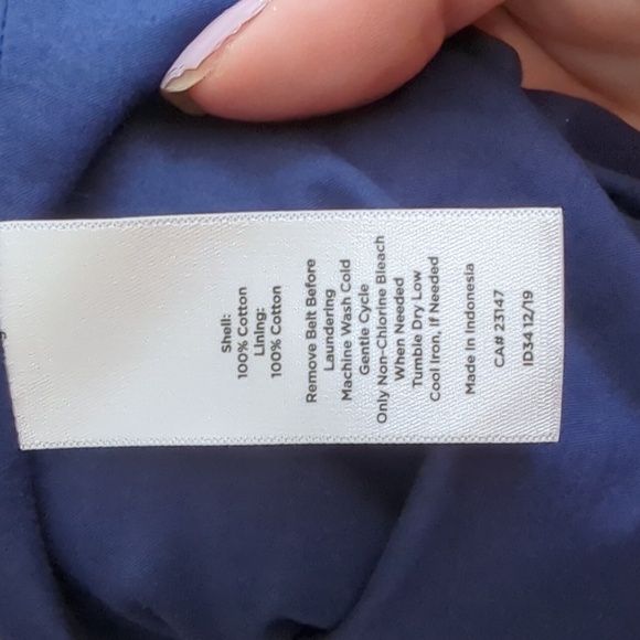 talbots voile hibiscus maxi dress - Picture 8 of 14